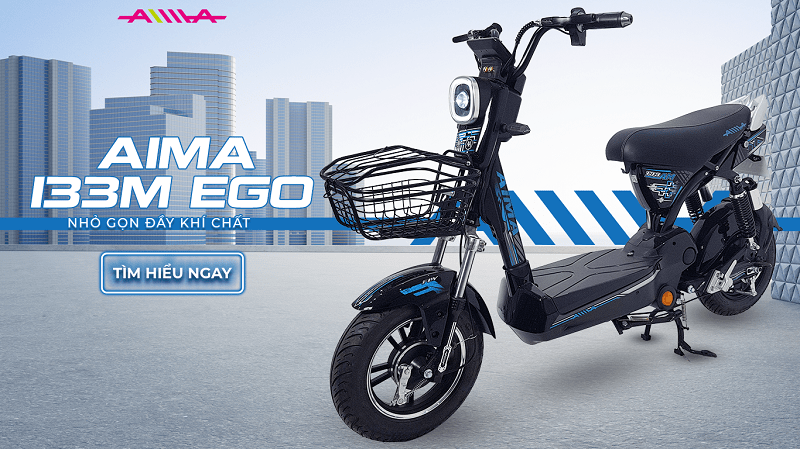Xe Đạp Điện Aima M133 Ego Cũ