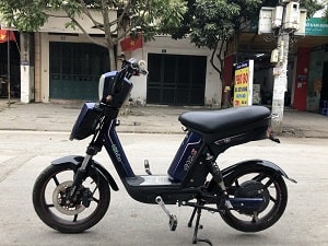 Xe đạp điện cap a2 hkbike màu xanh cũ