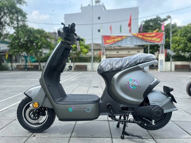 Xe Điện Osakar Sunoo Màu Xám Sần