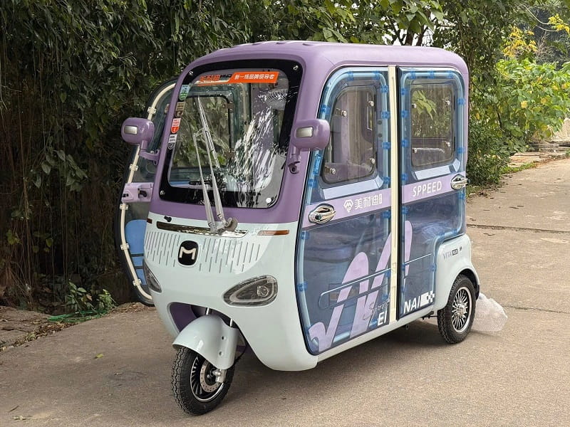 Xe Điện 3 Bánh Mailnaid 4 cánh cửa cao cấp