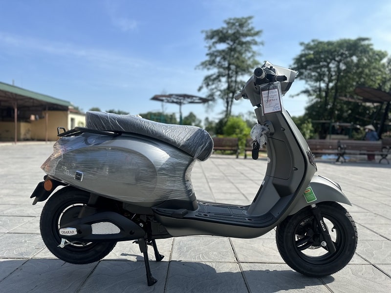 Xe Máy Điện Osakar Nispa Vera SX Màu Xám Sần ( Xám Mờ )