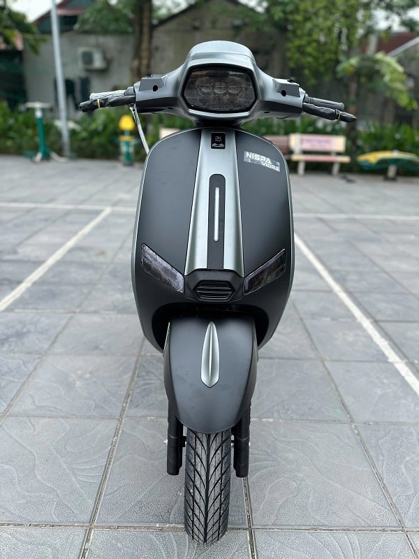 Xe Máy Điện Osakar Nispa Viora Màu Đen Sần