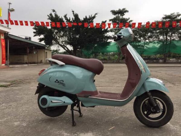 xe máy điện vespa dibao xanh ngọc cũ