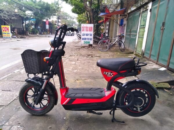 xe máy điện cũ 133S nhập khẩu màu đỏ