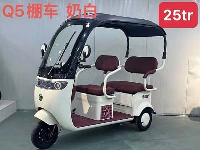 Xe Điện 3 Bánh Tại Sài Đồng - Long biên